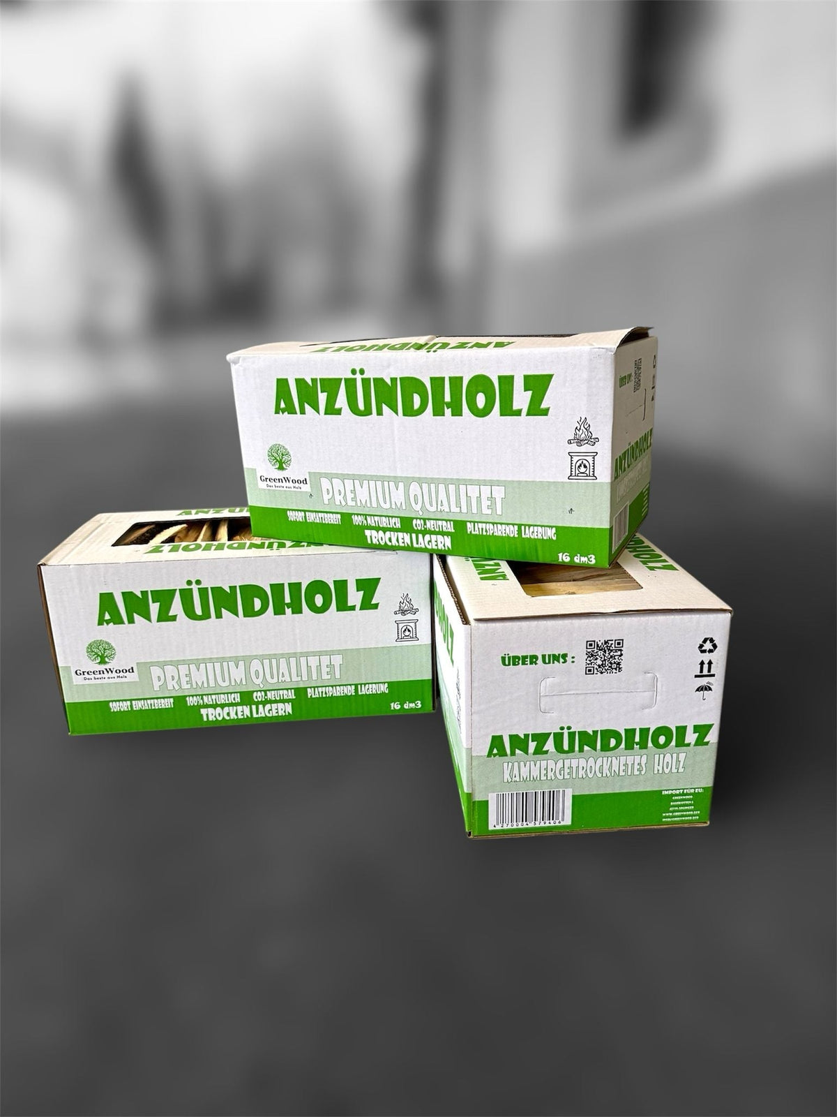 Anzündhozl - Anfeuerholz  - Anmachholz 16dm3 NRW