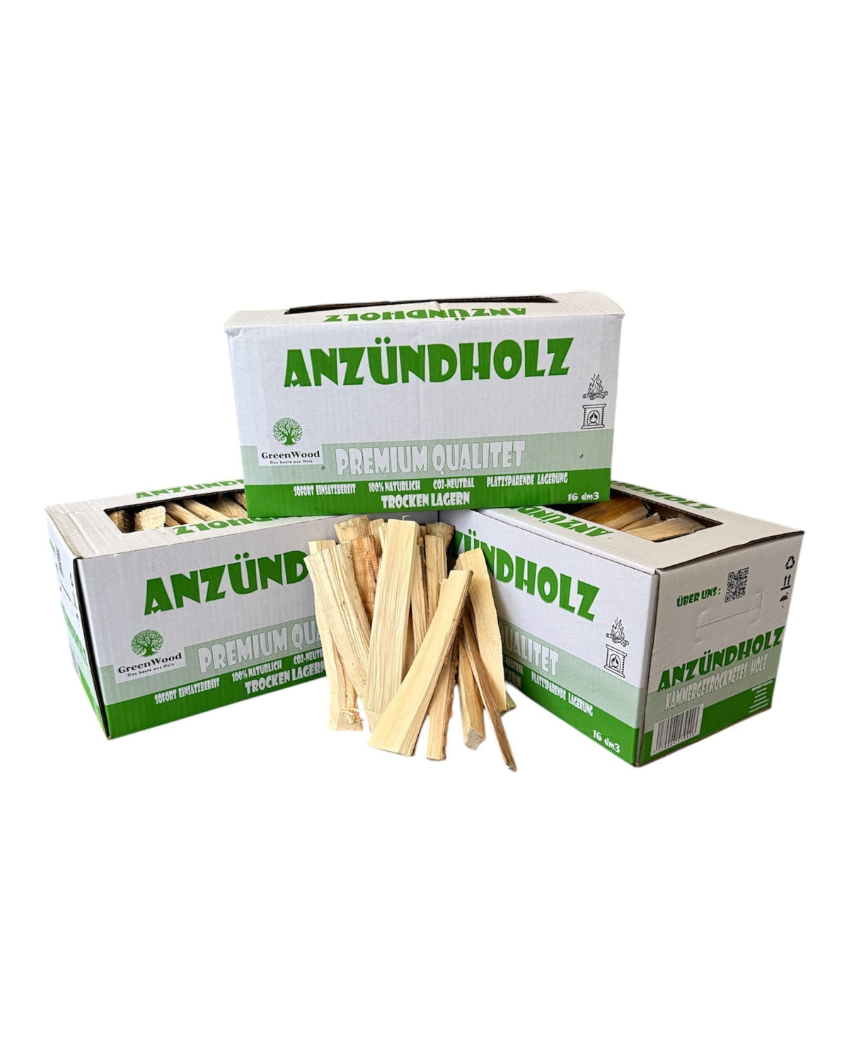 Anzündhozl - Anfeuerholz  - Anmachholz 16dm3 NRW